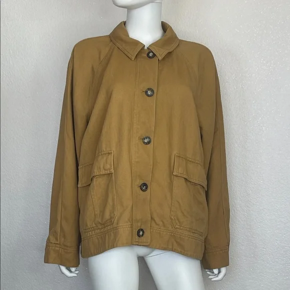 Madewell Tan Barn Jacket  chore jacket for Women - Picture 6 of 16